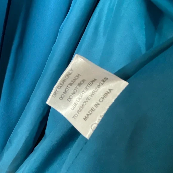 Elegant Side Split Teal Blue Bridesmaid Dresses One Shoulder wedding grad New